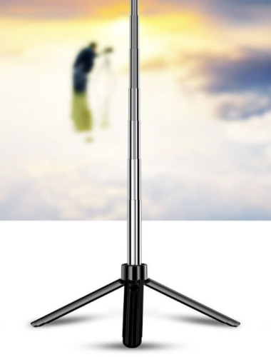 Mobile phone selfie stick universal multi-function Bluetooth tripod Android camera artifact