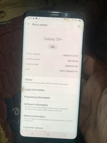 Samsung s9 +