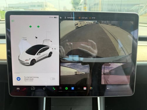 Tesla Model3 Standard Autopilot Full Self Driving ឡានប្រេីតាមផ្ទះនៅកាលី