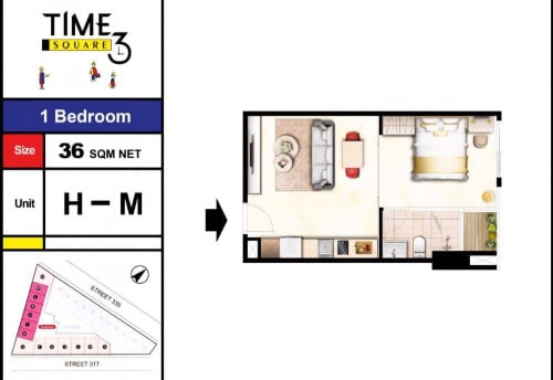 TIME SQUARE 3 - New Condo for sale