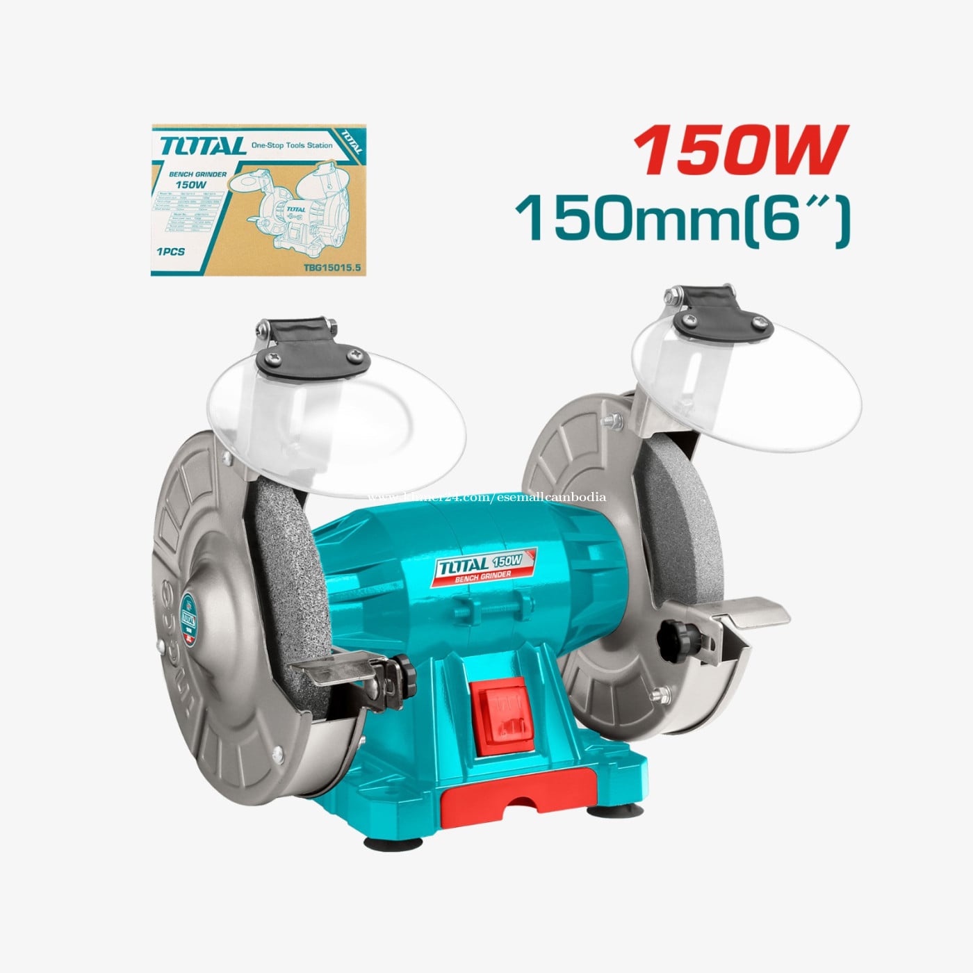 ប្រូម៉ូសិនចូលឆ្នាំ 20% OFF✨ TOTAL Bench Grinder 150W (TBG15015)