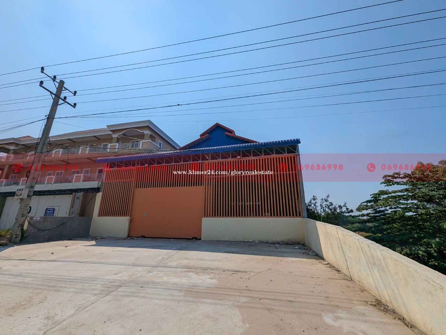 450 Sqm Warehouse For Lease On A Major Road In Prek Pnov, Phnom Penh