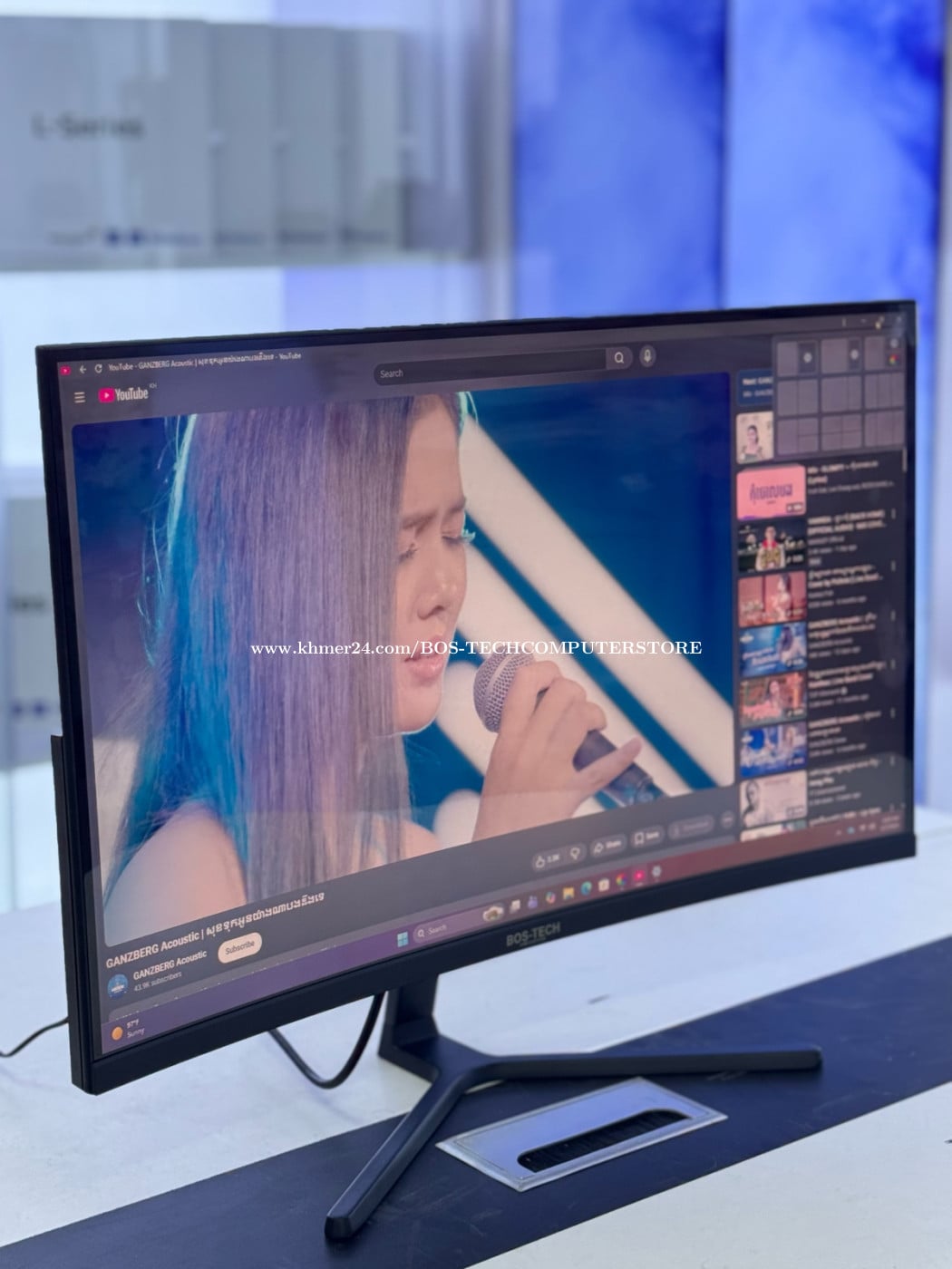 monitor 27អេក្រង់កោង 144hz FHD