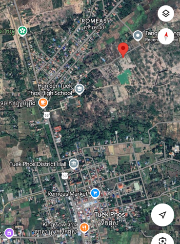 ដីនិងផ្ទះលក់បន្ទាន់ជិតផ្សាររមាស