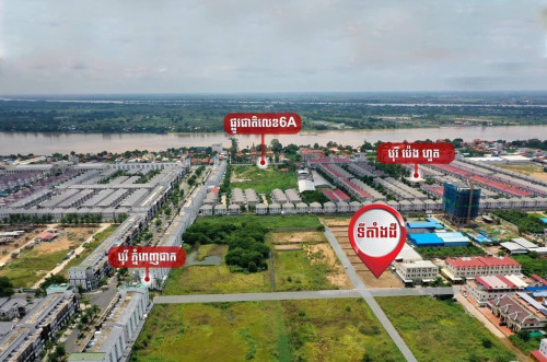 ដីទំហំ 18m x 30m តម្លៃ 620$/ម៉ែត្រការ៉េ ចរចា
