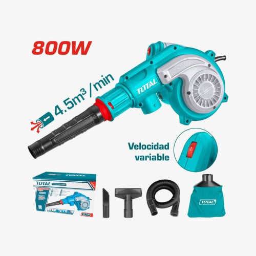 ប្រូម៉ូសិនចូលឆ្នាំ 20% OFF✨ TOTAL Aspirator Blower 800W (Industrial) (TB8036)