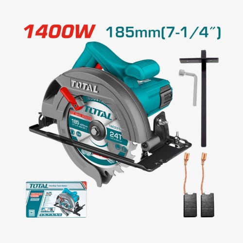 ប្រូម៉ូសិនចូលឆ្នាំ 20% OFF✨ TOTAL Circular Saw 1400W (Industrial) (TS11418526)