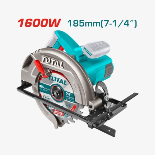 ប្រូម៉ូសិនចូលឆ្នាំ 20% OFF✨TOTAL Circular Saw 1600W 185mm (Industrial) (TS1161856)