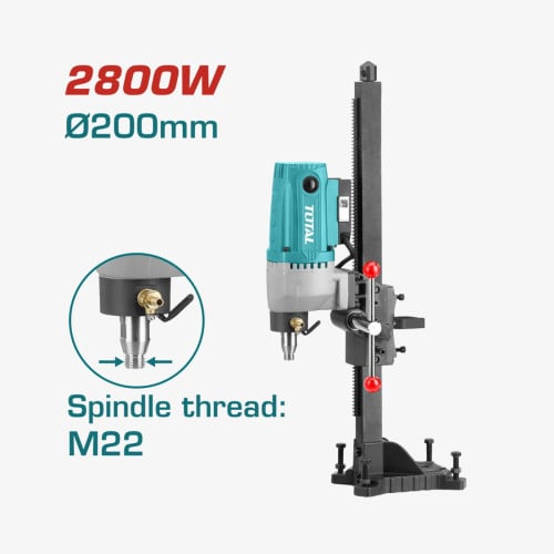 ប្រូម៉ូសិនចូលឆ្នាំ 20% OFF✨TOTAL Diamond Drilling Machine 2800W (TDDM28001)