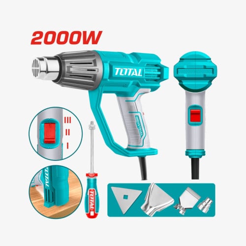 ប្រូម៉ូសិនចូលឆ្នាំ 20% OFF✨TOTAL Heat Gun 2000W (Industrial) (TB20078)
