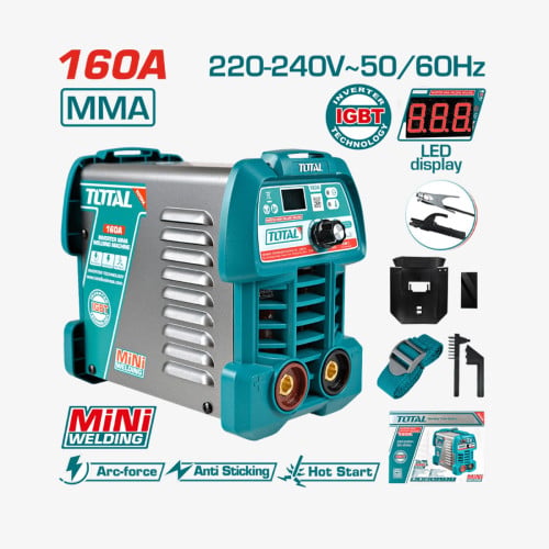 ប្រូម៉ូសិនចូលឆ្នាំ 20% OFF✨TOTAL Inverter MMA Welding Machine 160A (Mini Welding) (TW216049)