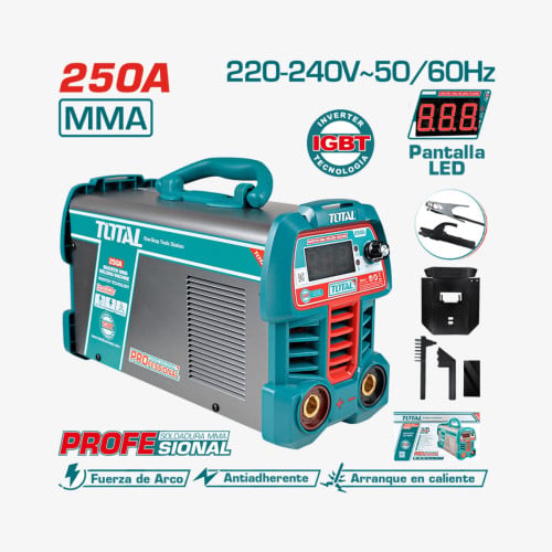 ប្រូម៉ូសិនចូលឆ្នាំ 20% OFF✨TOTAL Inverter MMA Welding Machine 250A (Industrial) (TW225069)