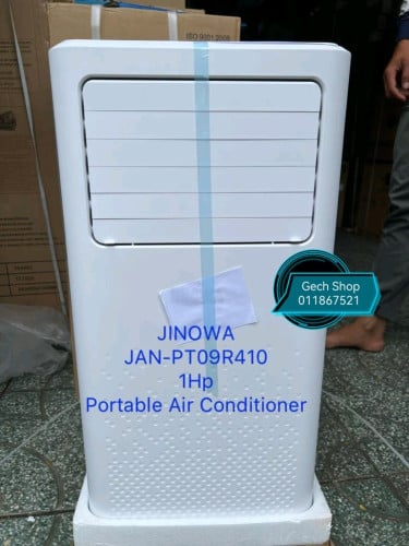 ម៉ាស៊ីនត្រជាក់ចល័ត Portable Air Conditioner JINOWA JAN-PT09R410 ទំហំ 1Hp