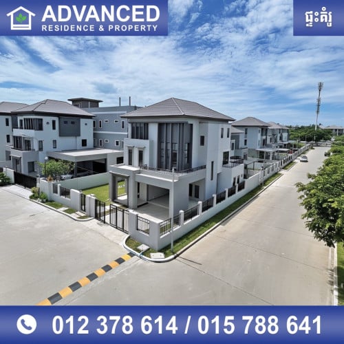 វីឡាឃ្វីន កែង (Queen Villa) ក្នុងបុរី ជីបម៉ុង 598​ ផ្លូវឯកឧត្តមជាសុផារ៉ា ត្រូវការលក់បន្ទាន់ខ្លាំង