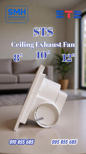 កង្ហារបឺត_ពិដាន STS Ceiling Ventilating Fan _ 10" / 12"