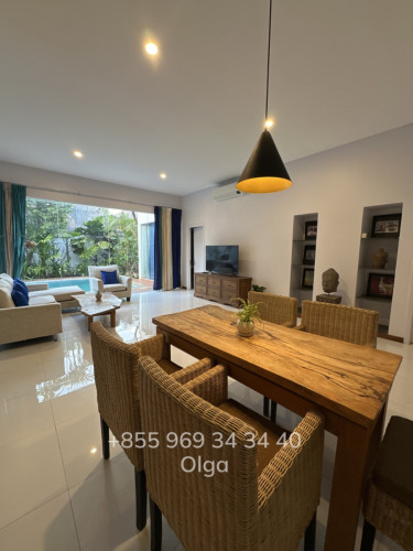 🔑  Siem Reap, Private Villa with Pool for Rent (#203)