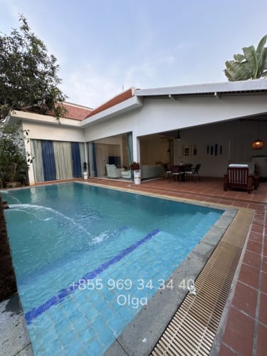 ๐ Siem Reap, Private Villa with Pool for Rent (#203)