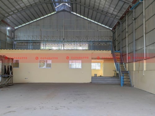 450 Sqm Warehouse For Lease On A Major Road In Prek Pnov, Phnom Penh