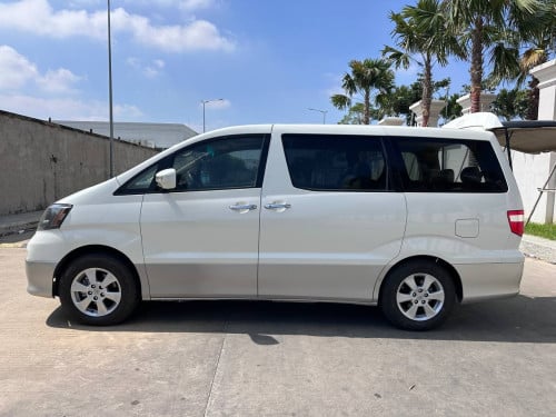 Alphard ឆ្នាំ2004 V6 pog2ទ្វាអូតូ2បើកដំបូល2តង