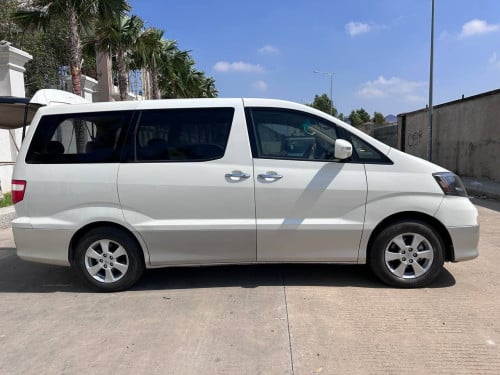 Alphard ឆ្នាំ2004 V6 pog2ទ្វាអូតូ2បើកដំបូល2តង