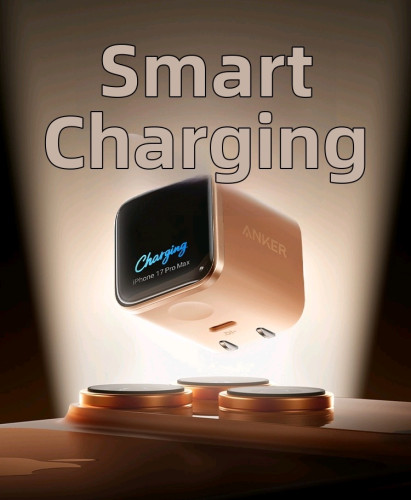 Anker charger45w smart LCD