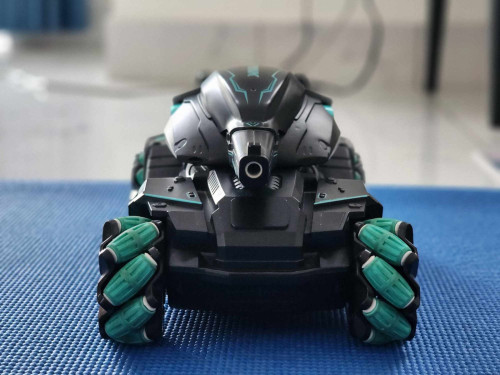 Electric Water Bomb Tank RC Toy - Remote Control Battle Car for Kids