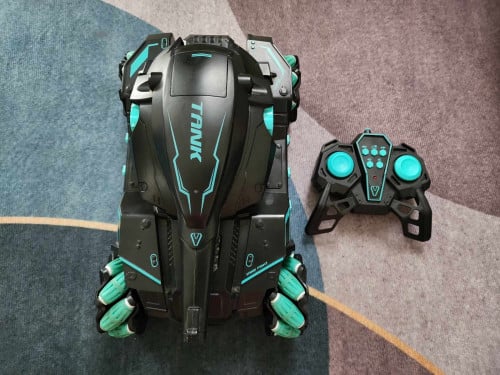 Electric Water Bomb Tank RC Toy - Remote Control Battle Car for Kids