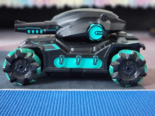 Electric Water Bomb Tank RC Toy - Remote Control Battle Car for Kids