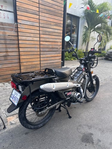 Honda CT125ថៃ ឆ្នាំ2023 ផ្លាក់លេខ