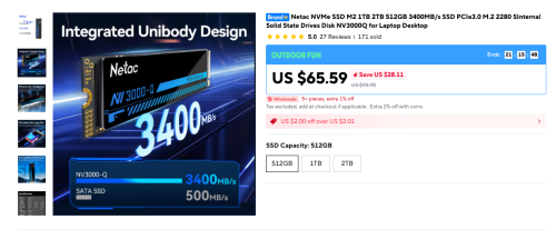 Intel NUC 10th gen i7. 32GB RAM and 512GB NVME SSD