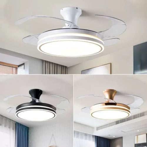 Invisible fan light