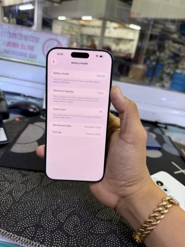 Iphone17promax 256G LL battery 100% full box