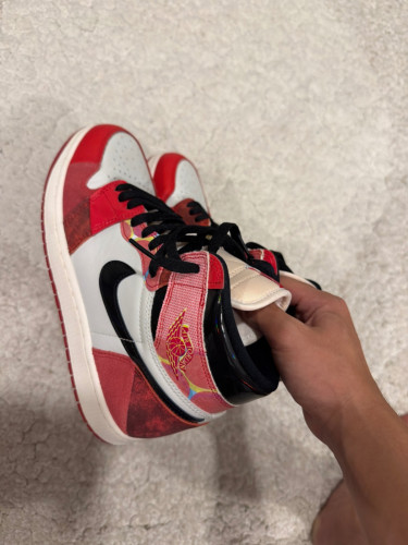 Jordan 1 OG Spider Man - Size 42.5