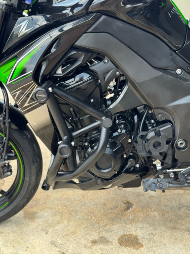 Kawasaki Z1000 2017 full tax plate number