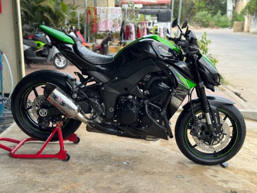 Kawasaki Z1000 2017 full tax plate number