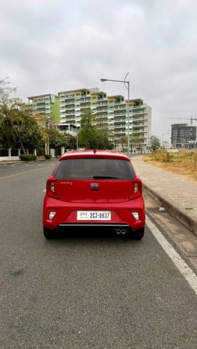 KIA MORNING 2017 GT line បើដំបូល