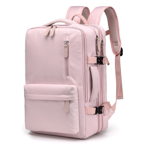 Macaron color expansion backpack large capacity lightweight travel backpack for boys and girls