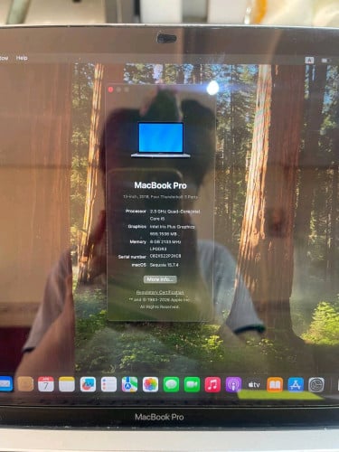 Macbook Pro Year2018 Touch Bar