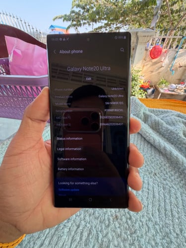 Samsung Galaxy Note20 Ultra Ram8G/256GB តួខ្ចី99%