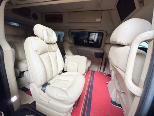 Starex 011 HVX Limousine VIPក្នុងលឿងដំបូលបេីកហ្វូលអប់សិនរំលស់សុត100%បាន