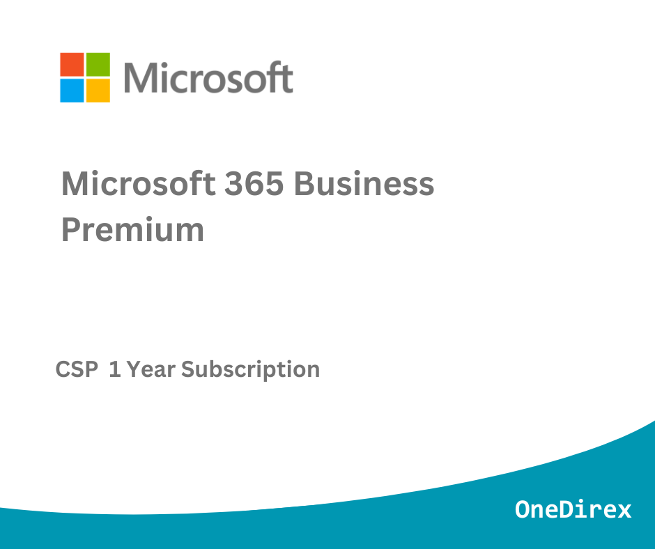 Microsoft 365 Business Premium - 1 Year Subscription