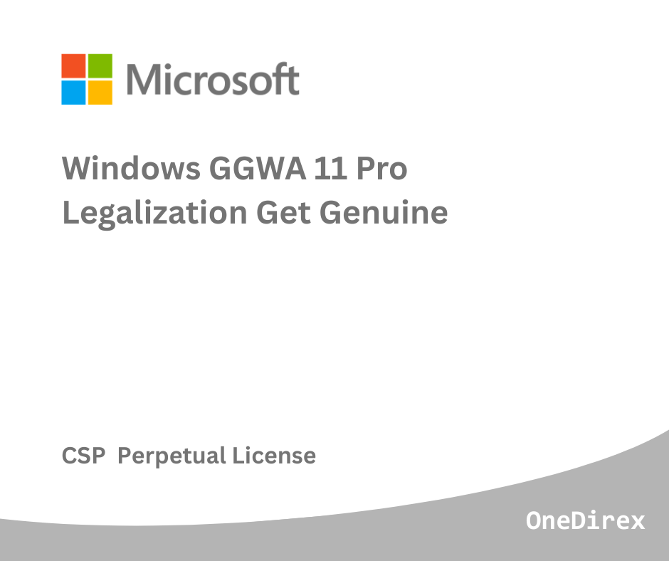 Microsoft Windows GGWA 11 Pro Legalization Get Genuine