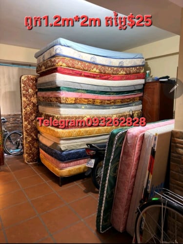 ពូក1.2m*2mនិង1m*2mតម្លៃធូៗ