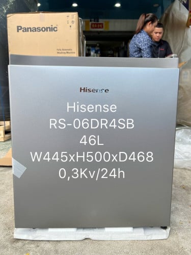 ទូទឹកកកខ្នាតតូច Mini Fridge Hisense RS-06DR4SB