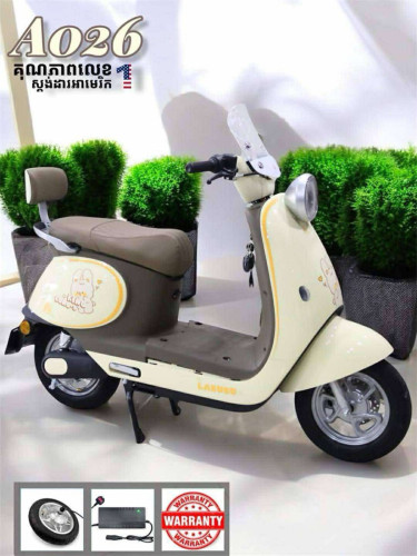 ម៉ូតូអគ្គិសនី model A026 / standard USA 5xx