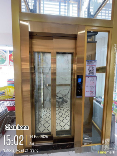 ជណ្ដើរយន្ត​ Sharp Elevator Cambodia