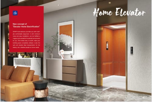 ជណ្ដើរយន្ត​ Sharp Elevator Cambodia
