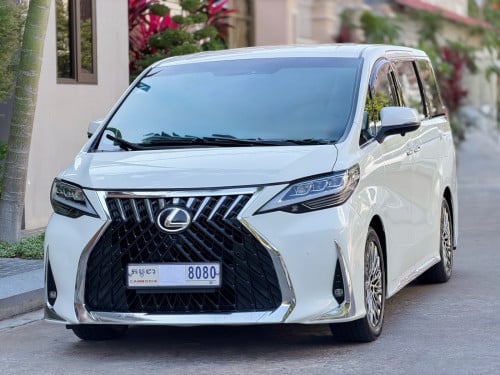 📣Lexus LM 015 Up 022 Auto3 ដំបូលខ្មៅ កៅអីម៉ាស្សា ក្នុងខ្មៅហ្សុីន លេងភ្លើងឌីម Camera 360 ។