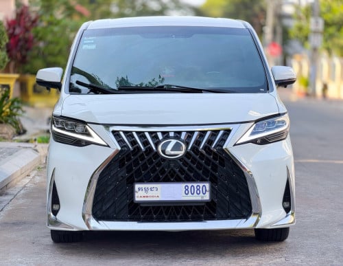 📣Lexus LM 015 Up 022 Auto3 ដំបូលខ្មៅ កៅអីម៉ាស្សា ក្នុងខ្មៅហ្សុីន លេងភ្លើងឌីម Camera 360 ។