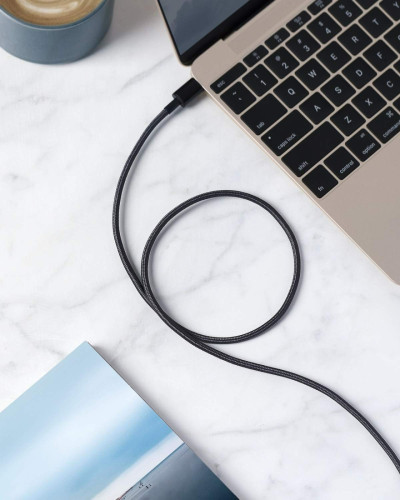 Anker Cable [2 Pack 3ft], USB A to USB C Cable for iPhone 17 Series, Samsung Galaxy (Black)